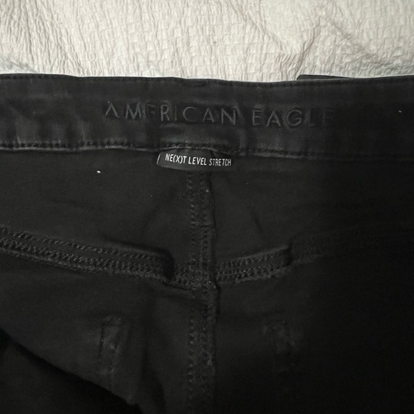 American Eagle Outfitters Black Stretch Jeans - Picture 2 of 5